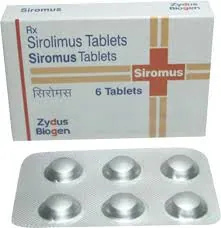 Siromus 1 mg (Sirolimus) is used for prevention of organ rejection in transplant patients.-RX Supply