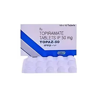 Topaz 50 Tablet is a medicine used to treat epilepsy (seizures) and to prevent migraines /RX Supply