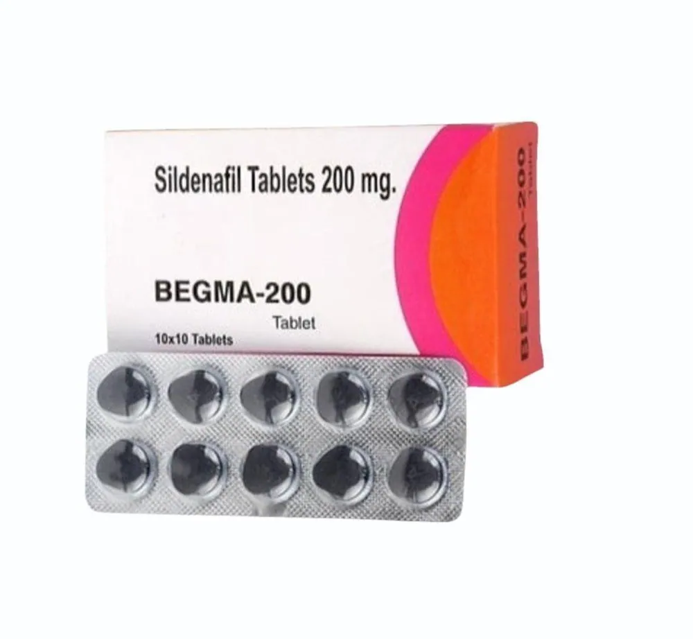 Begma 200mg (Sildenafil Citrate) is an effective medication. The Begma 200 (sildenafil)-RX Supply