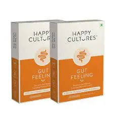 Happy Cultures Gut Feeling Capsule is a unique, pre and probiotic formula.