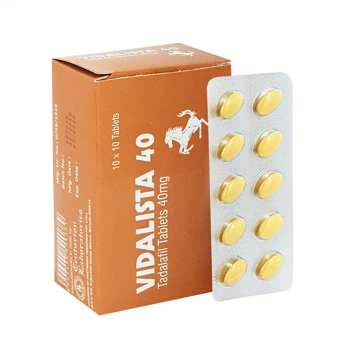 Vidalista 40mg (Tadalafil)