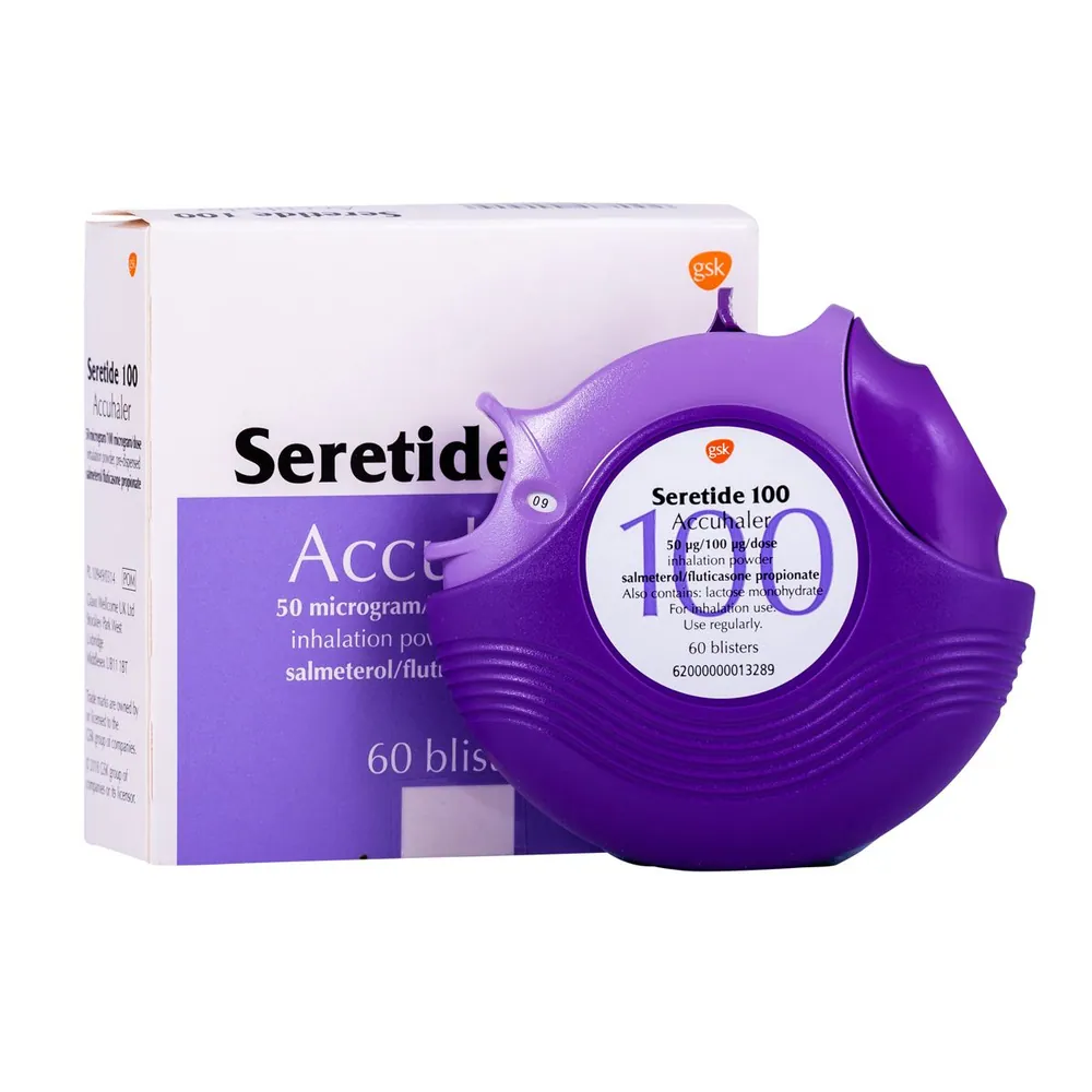 Round Purple Inhaler (Salmeterol/Fluticasone) If asthma and chronic obstructive pulmonary | RX Supply