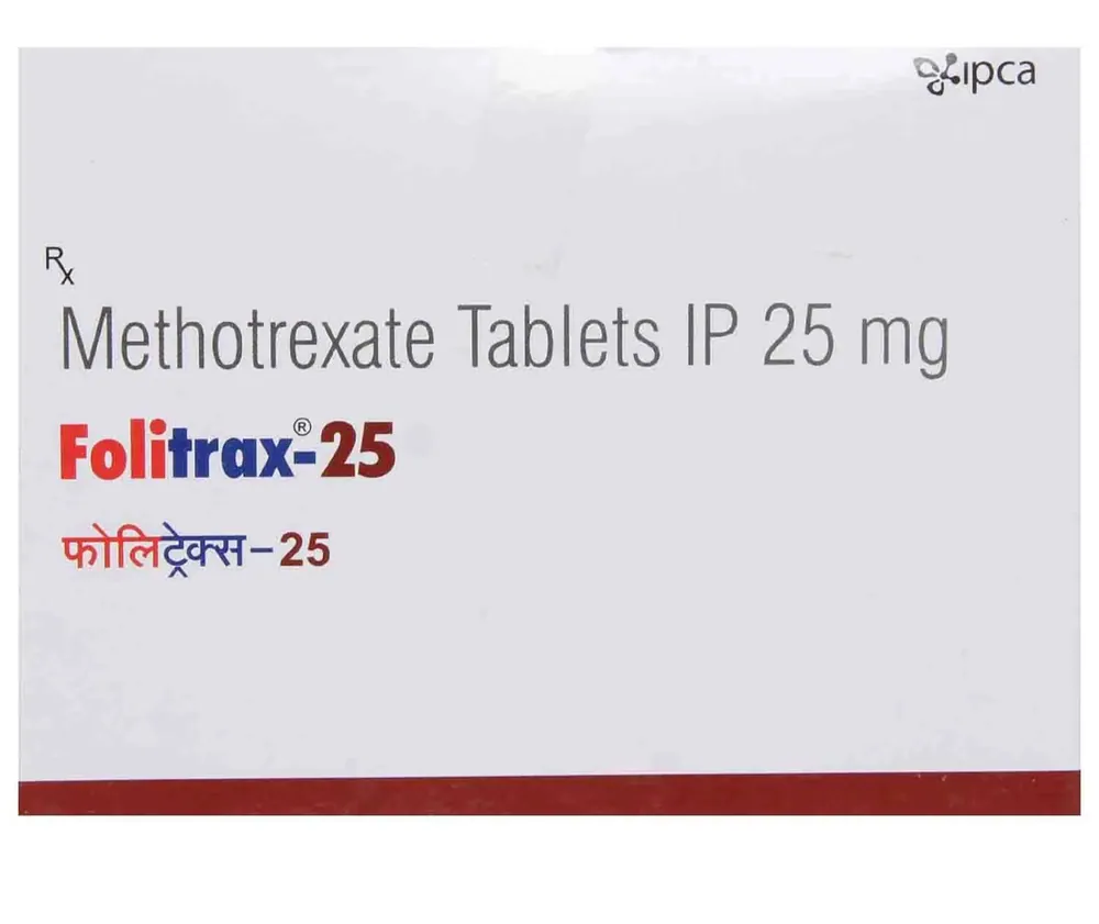 Folitrax 25 mg (Methotrexate) is a medicine used for the treatment of cancer in various parts | RX Supply