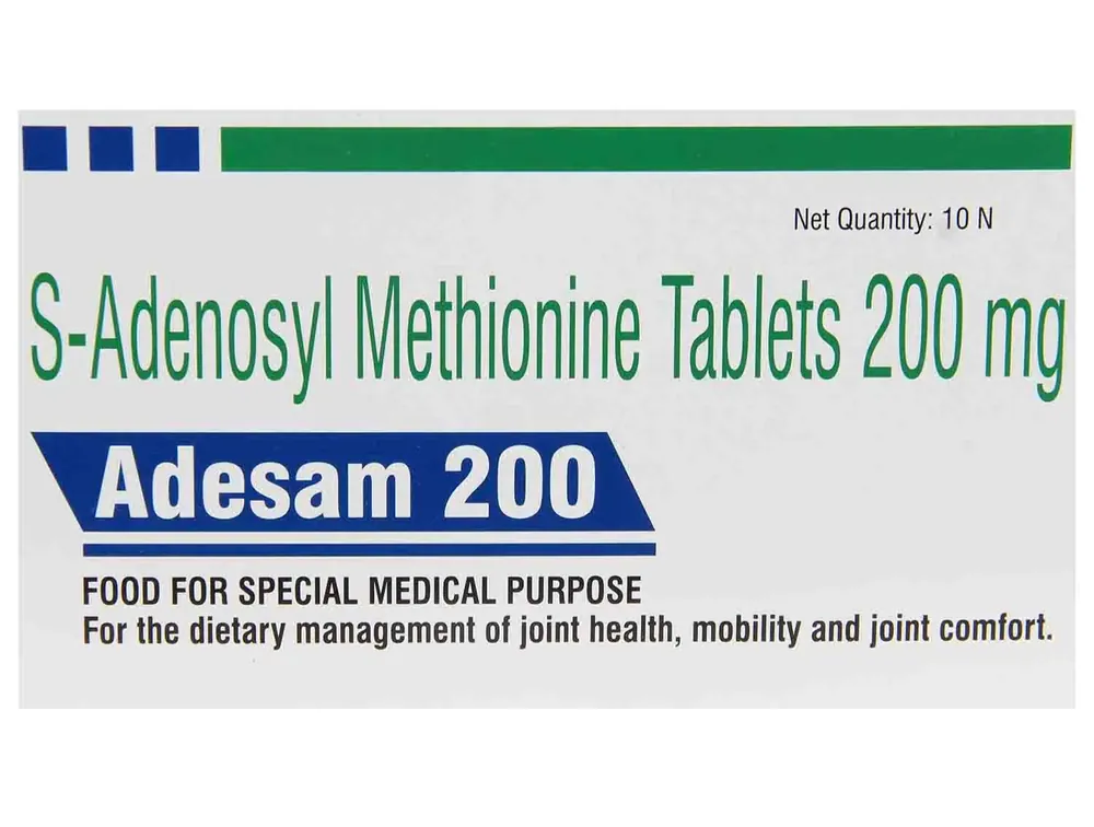 Adesam 200 mg Tablet is a medicine used for the treatment of liver disease associated with reduced-RX Supply