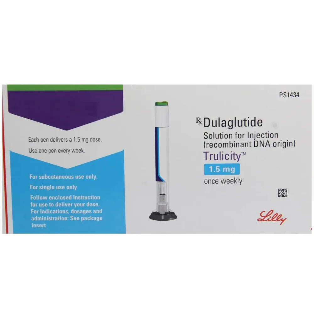 Trulicity Pre-Filled Pen is an injectable medicine used to lower blood glucose levels-RX Supply