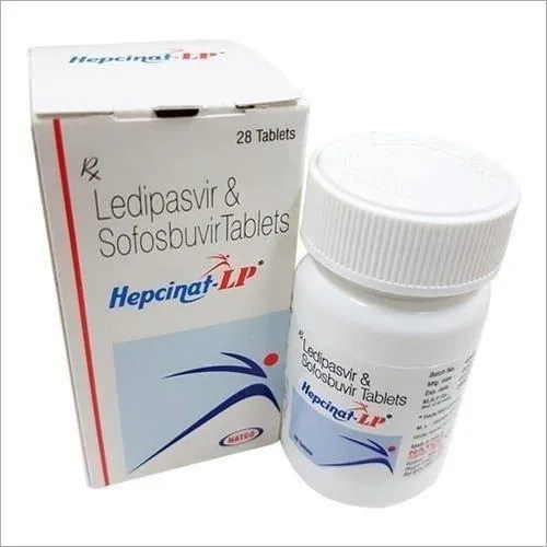 Hepcinat LP 400 mg/90 mg (Sofosbuvir/Ledipasvir) is a combination of two antiviral medicines | RX Supply