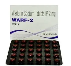 Warf 2mg Tablet (Warfarin 2mg)is a prescription medication used to prevent and treat blood-RX Supply