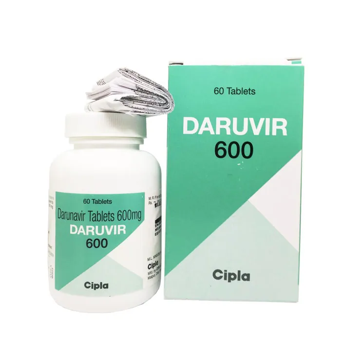 Daruvir 600 MG (Darunavir) is an anti-HIV drug used to treat HIV-1 infection.