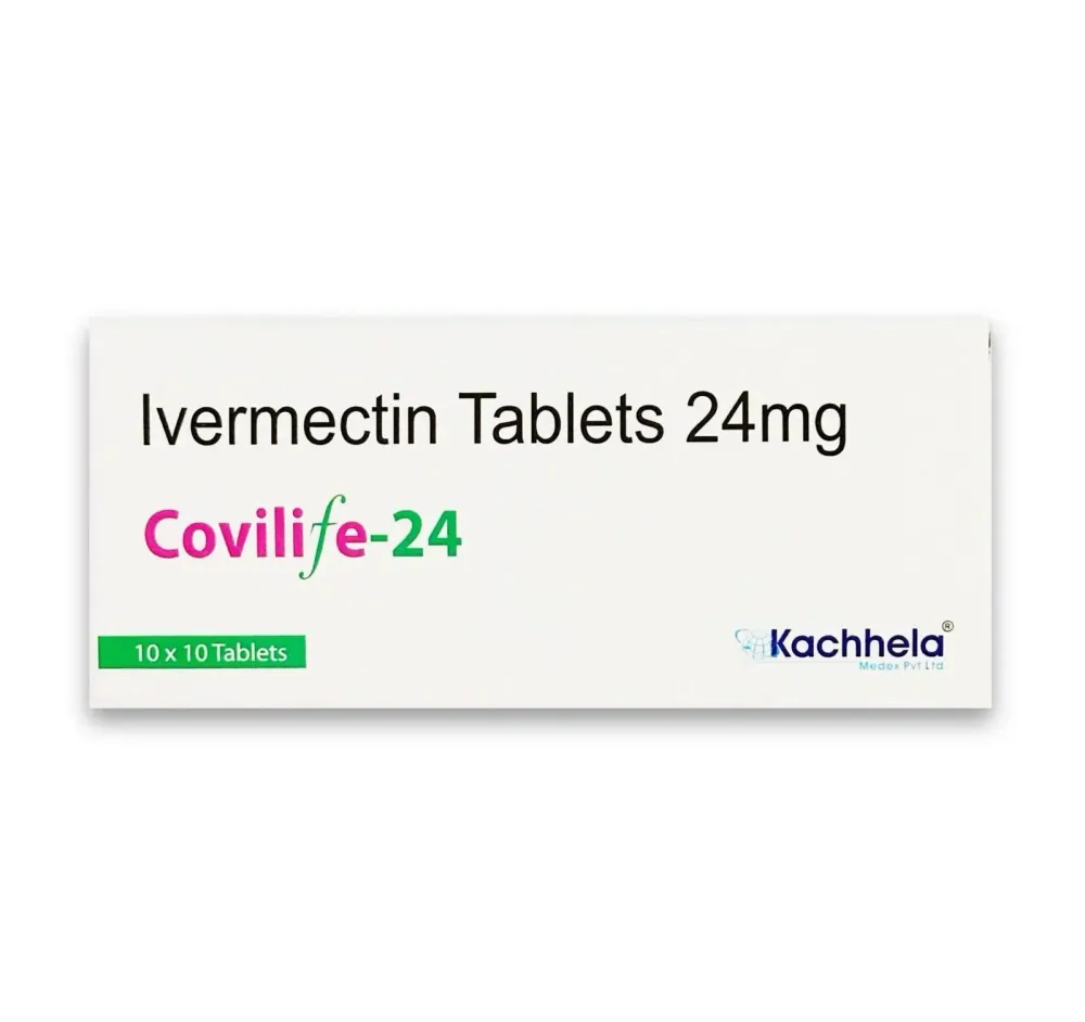 Ivermectin 24mg (Covilife) is an antiparasitic medicine used to treat infections in the intestines-RX Supply