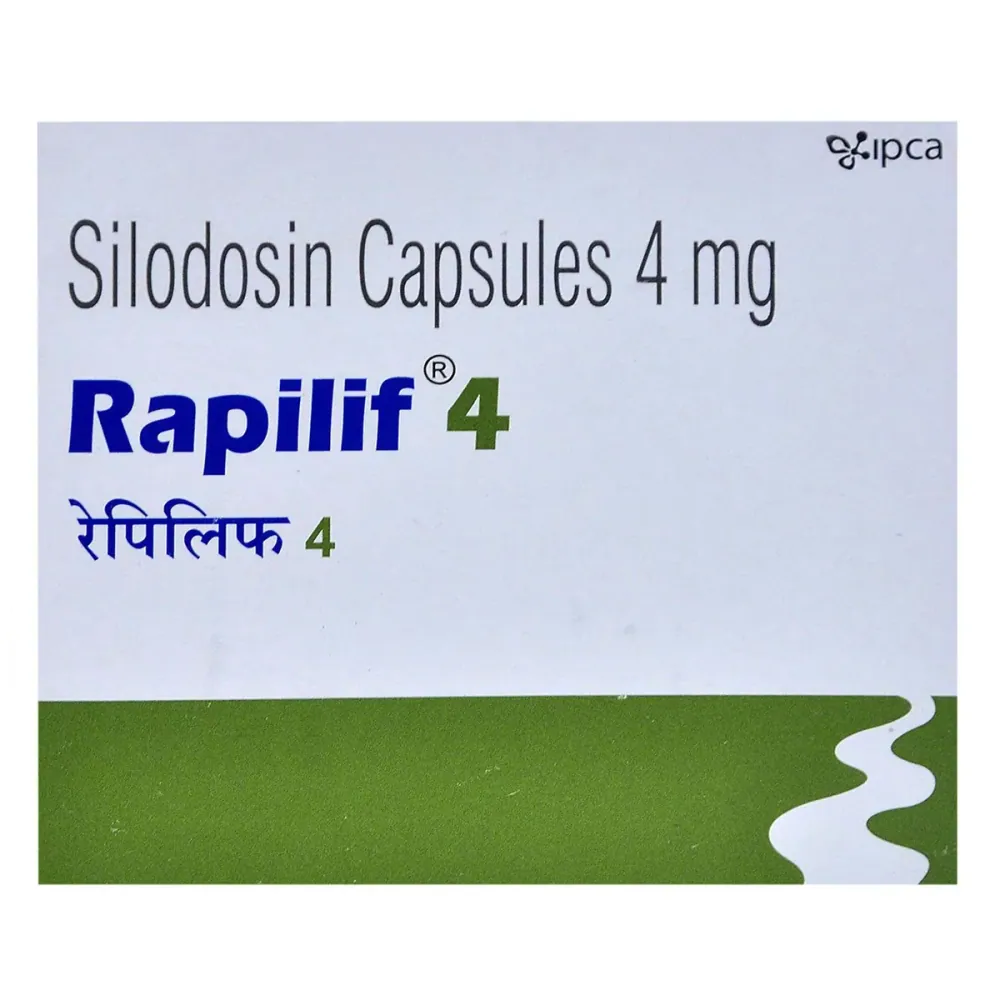 Rapilif 4mg Capsule (Silodosin) is an alpha-adrenergic antagonist that is used in the treatment-RX Supply