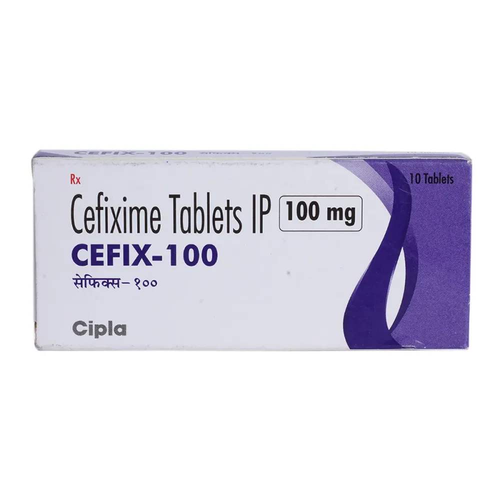 Cefixime 100MG (Cefix) is an antibiotic belonging that is used to treat a variety of bacterial infections.-RX Supply