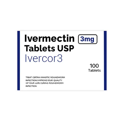 Ivercor 3mg (Ivermectin) is an antiparasitic medication used to treat a variety of conditions-RX Supply