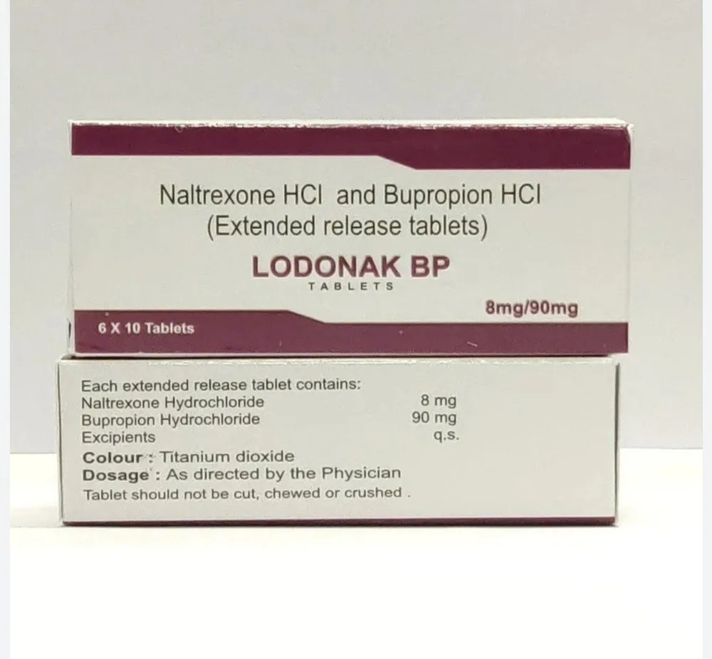 Lodonak BP (Naltrexone 8mg & Bupropion 90mg) are designed to support individuals struggling | RX Supply