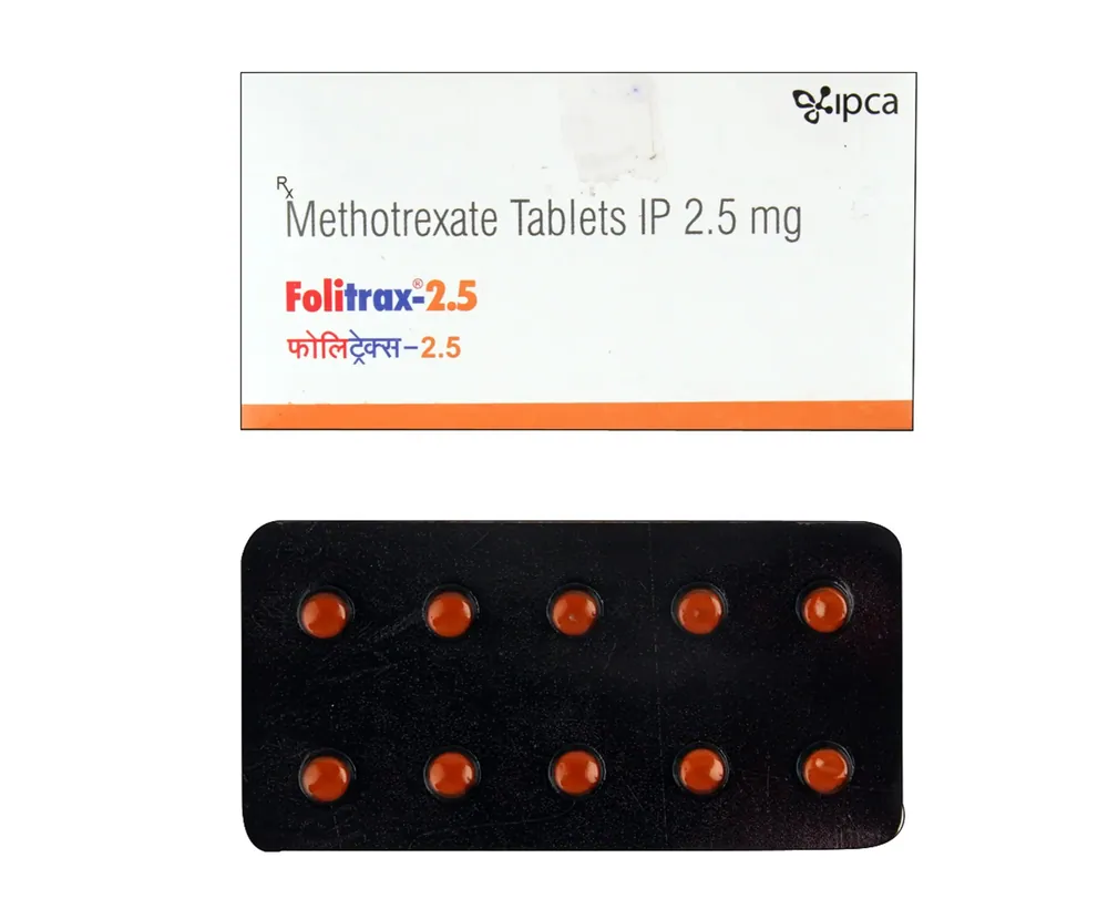 Methotrexate 2.5 mg (folitrax)