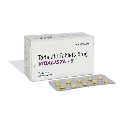 Vidalista 5mg (Tadalafil) is also Known as Tadalafil and is widely used to treat Erectile-RX Supply