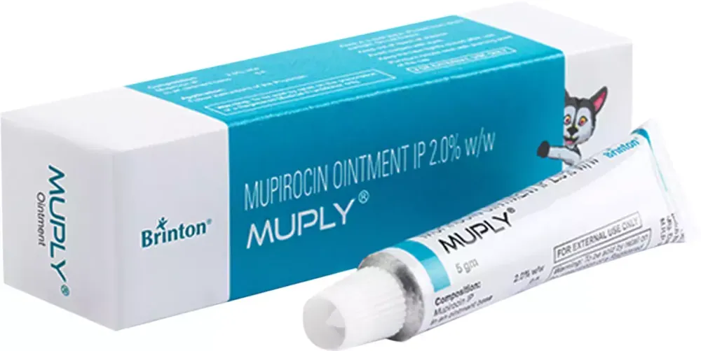 mupirocin ointment (MUPLY) is an antibiotic medicine used to treat certain skin infections | RX Supply