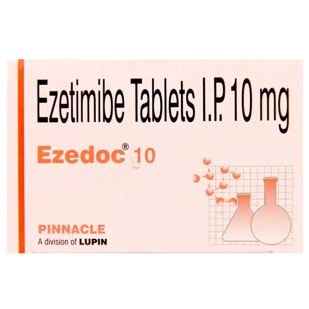 Ezedoc Tablet (Ezetimibe) is a medicine used to treat high cholesterol.-RX Supply
