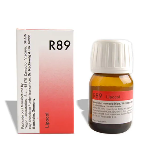 DR. RECKEWEG R89 is a homeopathic remedy made from a combination of Hypophysis, Juglans and Kalium