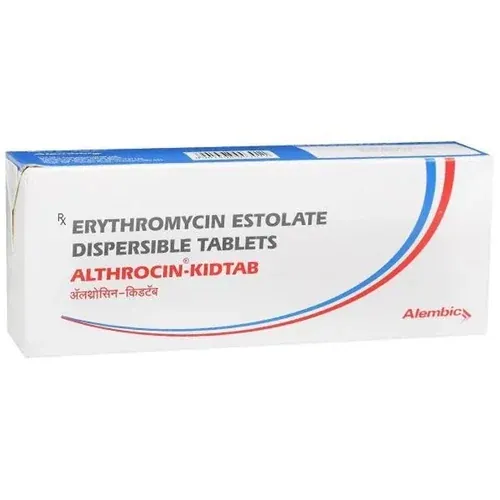 Erythromycin 125 Mg (ALTHROCIN-KIDTAB) is an antibiotic medicine that helps treat | RX Supply