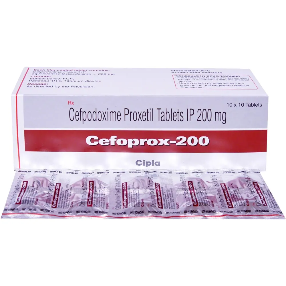 Cefpodoxime 200mg (Cefoprox) is an antibiotic medicine used to treat bacterial infections | RX Supply
