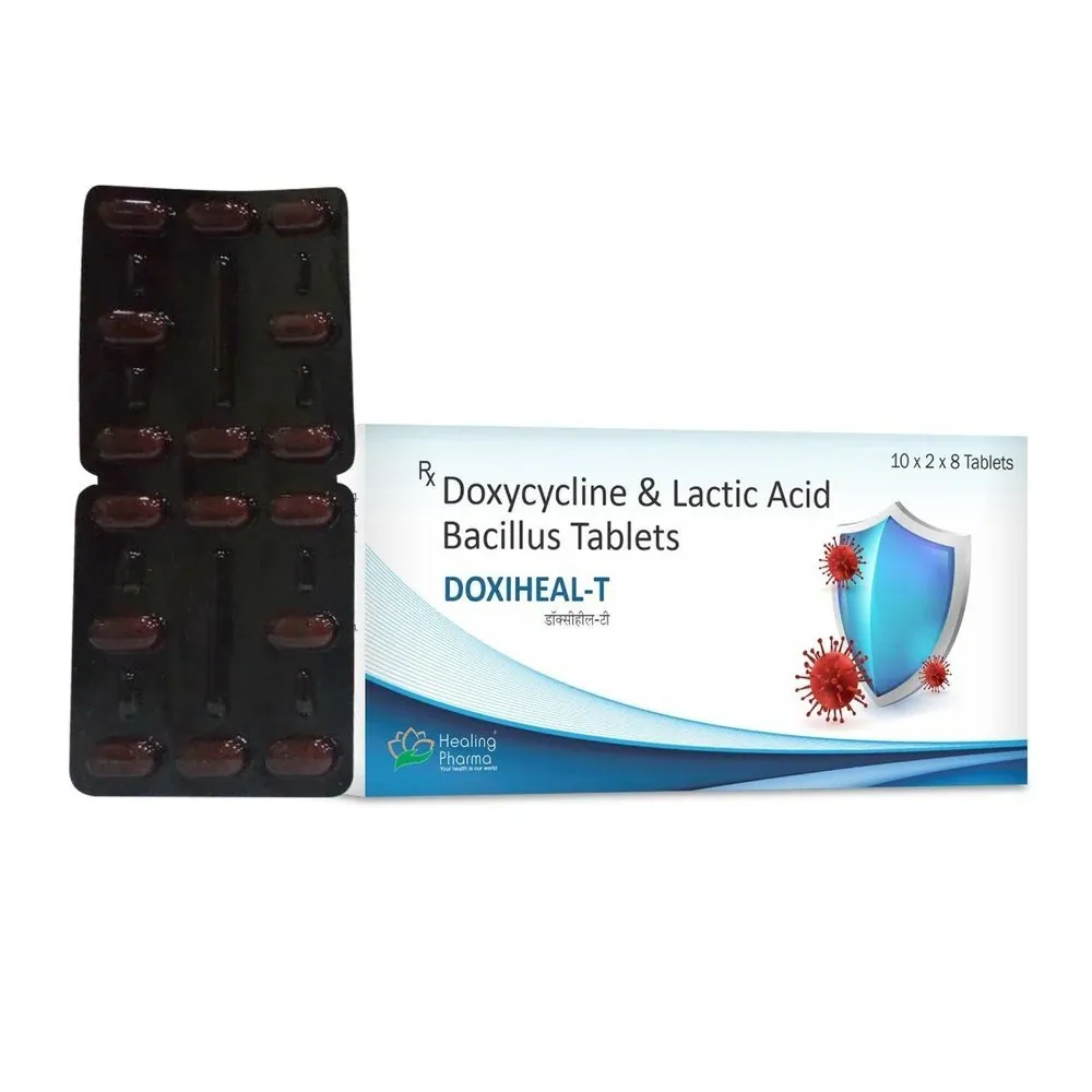 Doxycycline/Lactobacillus T Tablet (DOXIHEAL) is a combination medicine that is used | RX Supply