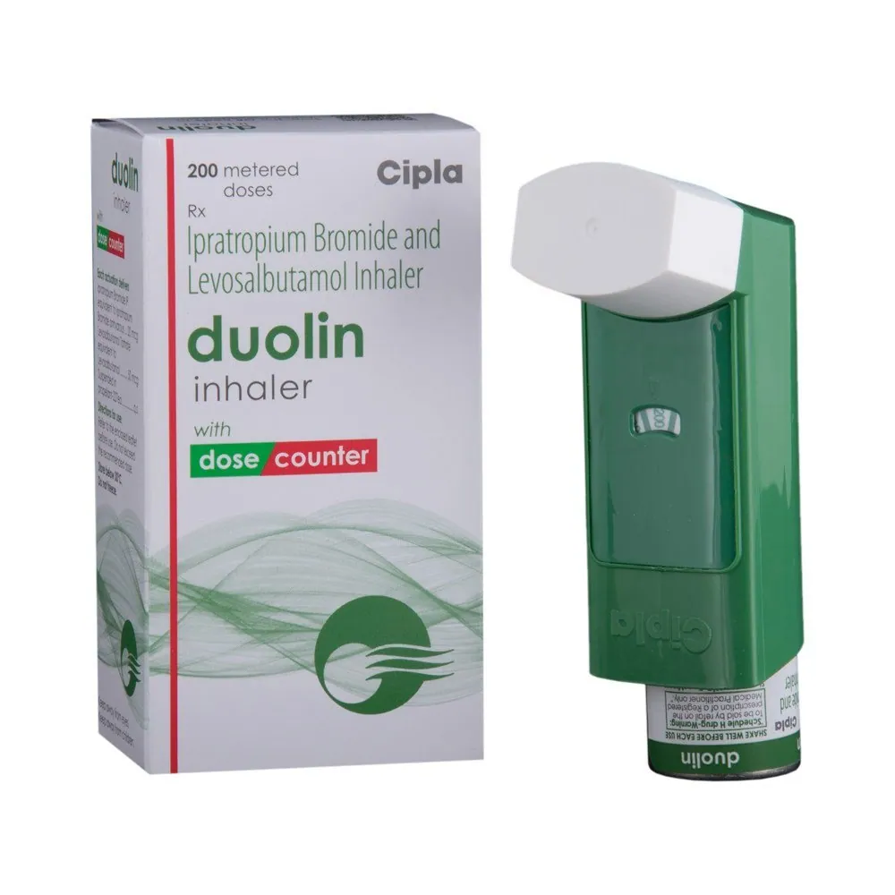 Duolin Inhaler is used for the treatment of chronic obstructive pulmonary disorder (a lung disorder in which the flow of air