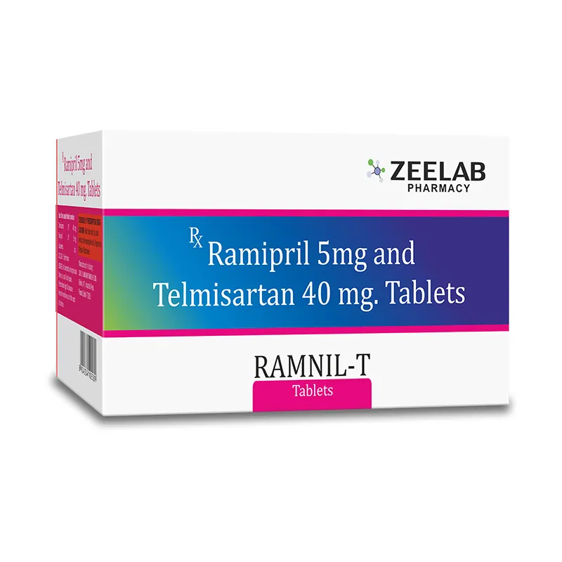 Ramnil-T Tablet (Telmisartan and Ramipril) is a medicine used to treat hypertension-RX Supply