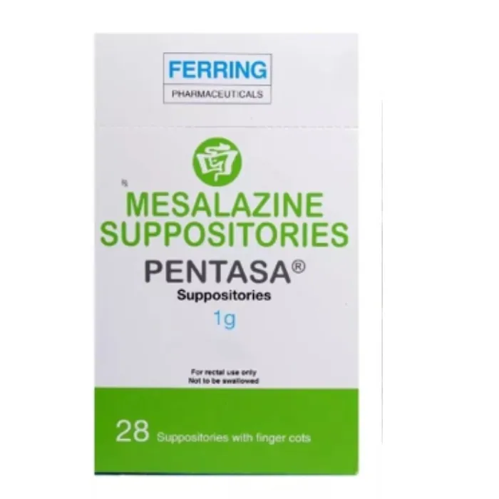 Pentasa Suppository 1g (Mesalamine) is a medicine used to treat Crohn’s disease and ulcerative-RX Supply
