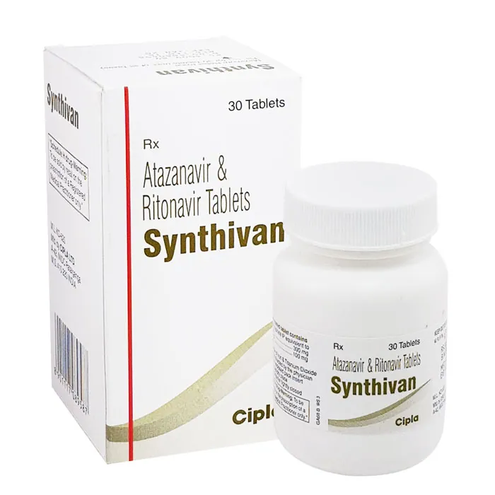 Synthivan 300 mg/100 mg (Atazanavir/Ritonavir) is a combination medication used to treat HIV-1 infection