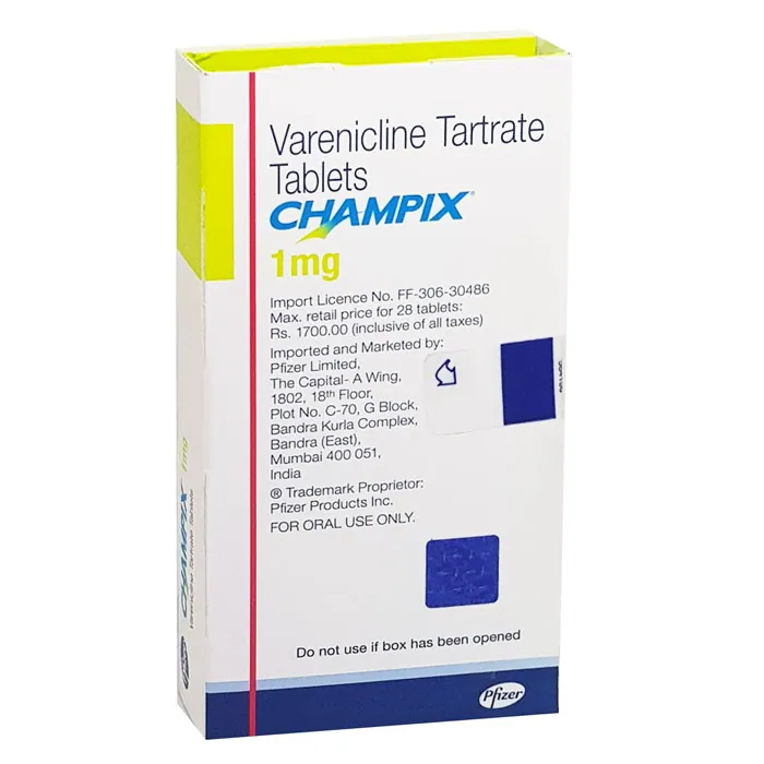CHAMPIX (VARENICLINE) is a prescription medicine used to help adults stop smoking.