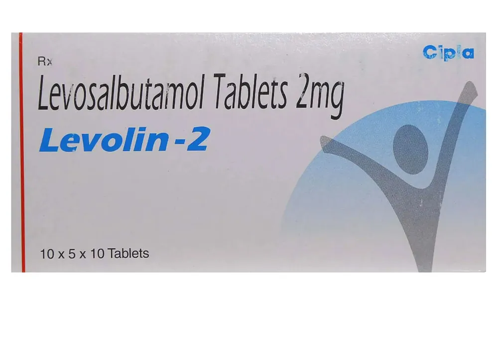 Levolin 2mg (Levosalbutamol) is used to relieve symptoms of asthma and chronic | RX Supply