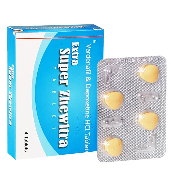 EXTRA SUPER ZHEWITRA (VARDENAFIL/DAPOXETINE)