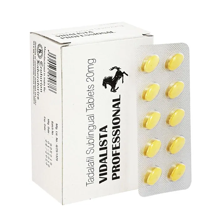 Vidalista Professional (tadalafil sublingual)