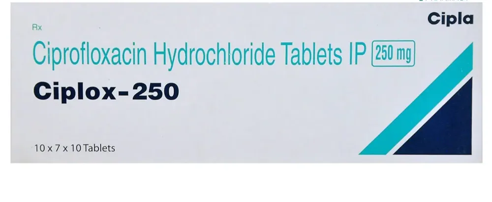 Ciplox 250mg (Ciprofloxacin) is an antibiotic, used in the treatment of bacterial infections. | RX Supply