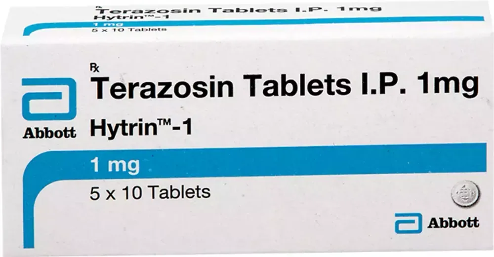 Hytrin 1mg Tablet (Terazosin 1mg) is used to treat high blood pressure by relaxing blood vessels-RX Supply
