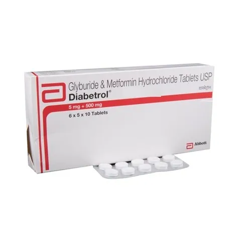 Diabetrol Tablets 5 mg/500 mg (Glibenclamide Metformin) belongs to a category | RX Supply