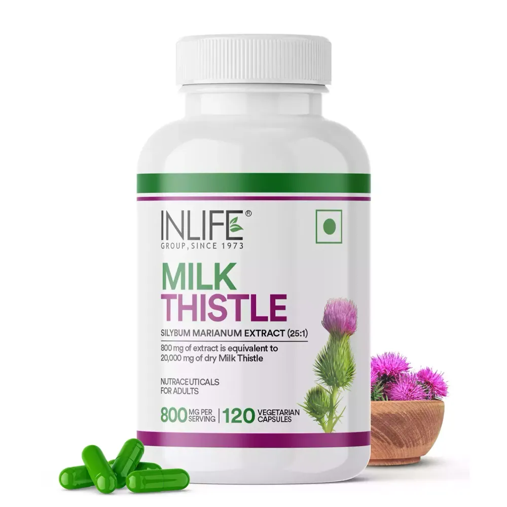 Milk Thistle 800 mg Capsule is suggested for various reasons like protecting the liver as well | RX Supply