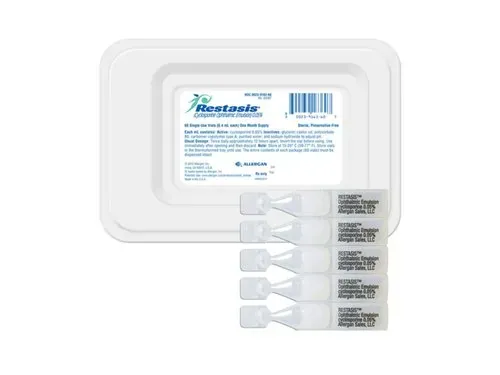 Restasis Ophthalmic Emulsion (0.4ml each)