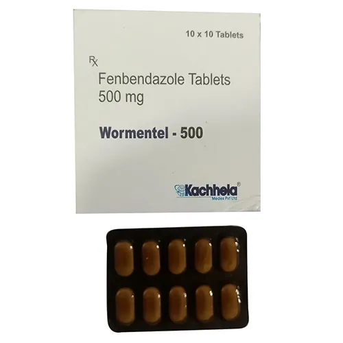 Fenbendazole 500MG Human (Wormentel 500) is an effective and safe dewormer for dogs and cats-RX Supply