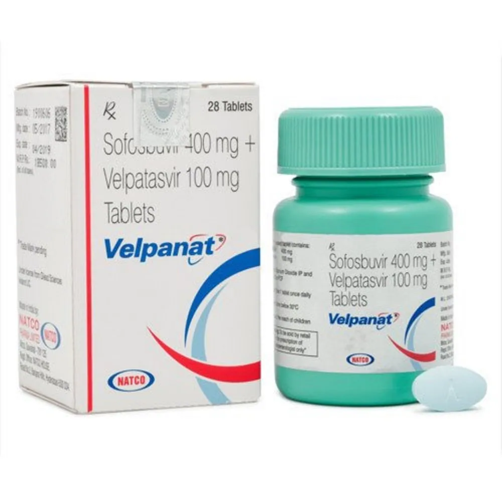 Velpanat (Sofosbuvir/Velpatasvir) is a combination of two antiviral medications-RX Supply