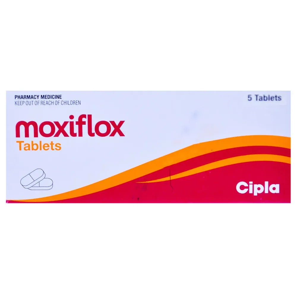 Moxiflox 400 Mg (Moxifloxacin) is an antibiotic, used in the treatment of bacterial infections | RX Supply
