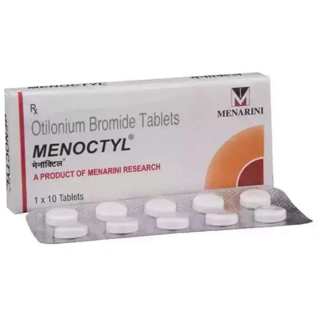MENOCTYL 40MG (OTILONIUM BROMIDE) is a prescription medication used to treat irritable bowel syndrome.