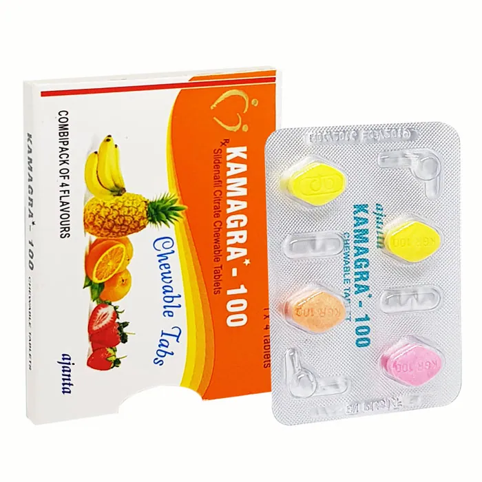 Kamagra Chewable 100mg (Sildenafil Citrate)
