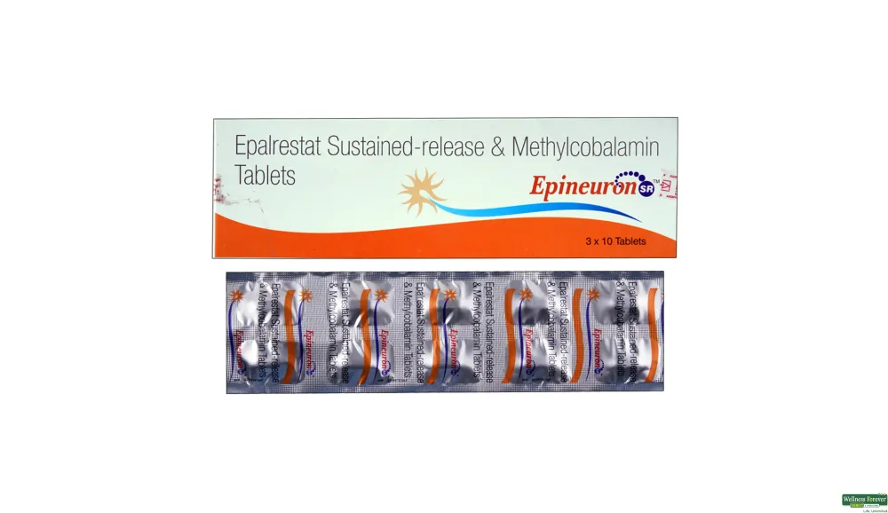 Epineuron SR Tablet (Epalrestat/Methylcobalamin) is a medicine used in the treatment-RX Supply