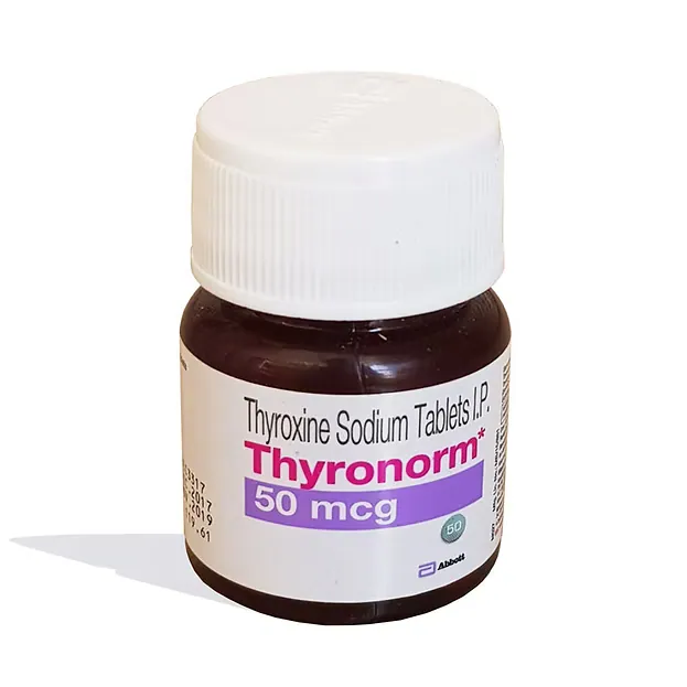 THYRONORM 50 MCG (THYROXINE SODIUM) is a medicine used to treat an underactive | RX Supply