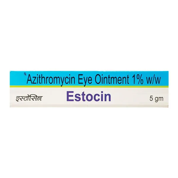 Estocin Eye Ointment (Azithromycin) is an antibiotic used to treat bacterial infections | RX Supply