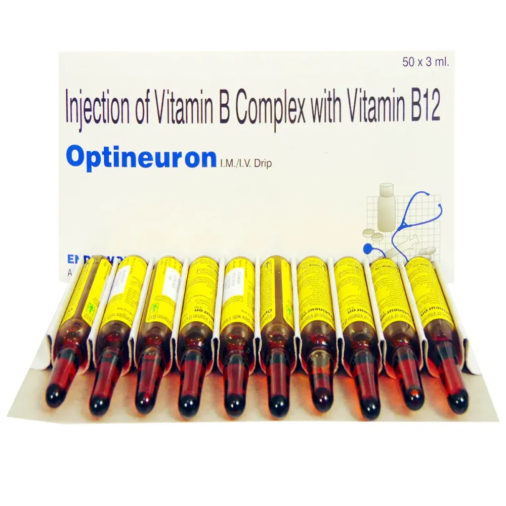 Optineuron Injection (Vitamin B-Complex) is a nutritional supplement prescribed to treat | RX Supply
