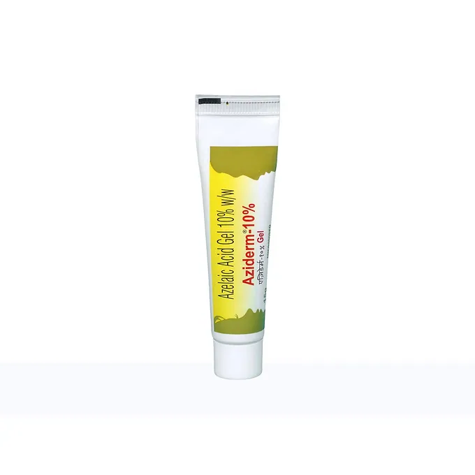 AZIDERM 10% Gel is a powerful acne treatment that contains Azelaic acid as its active ingredient.