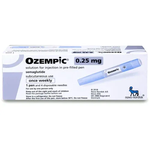 Ozempic 0.25mg (Semaglutide) Injection is a prescription medicine that belongs to a class-RX Supply
