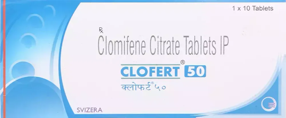 Clofert 50 mg (Clomiphene) is a medicine used to treat female infertility | RX Supply